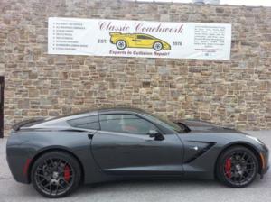 Chevrolet Corvette with TSW Nurburgring